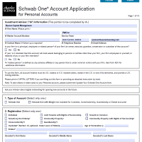 Individual Account Application