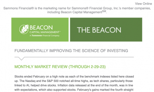 (March 2024): Beacon Expands Executive Leadership Roles & Introduces New Investment Portfolio Offering
