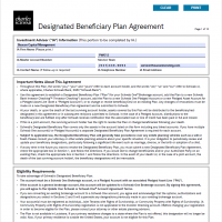 TOD Beneficiary Form