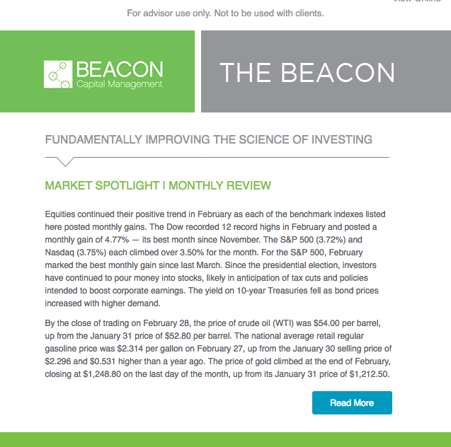 Beacon Newsletter Preview March 2017